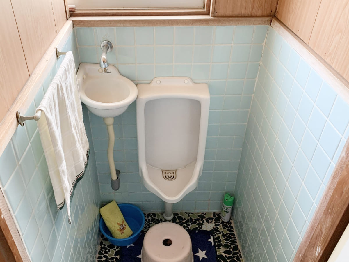 トイレリフォームのビフォー写真